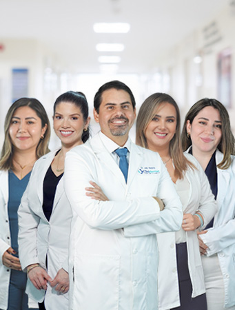 Equipo de médicos especialistas de Cliniderma